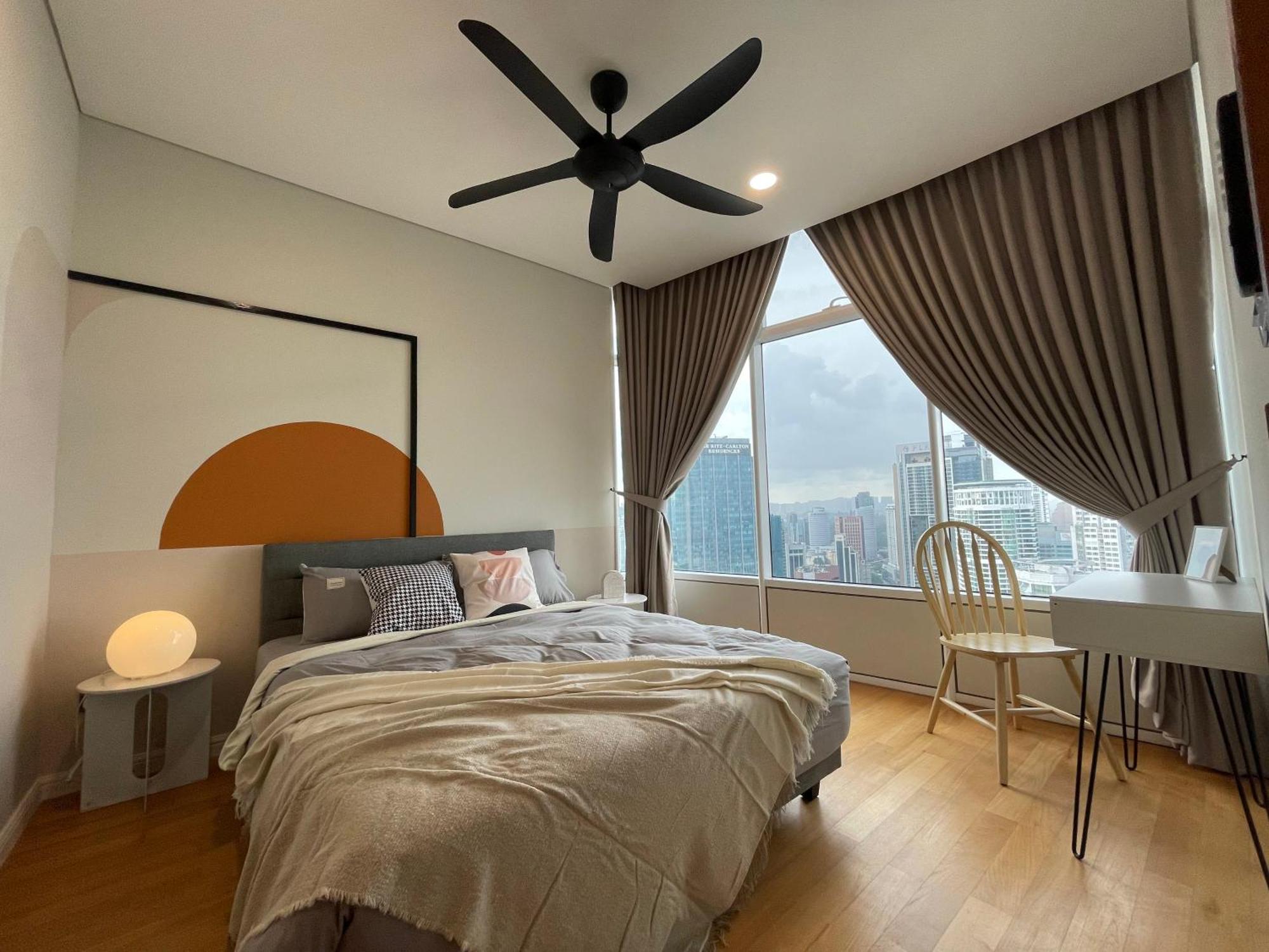 Sky Suites Klcc Homestay By Birdy Stay 쿠알라룸푸르 객실 사진